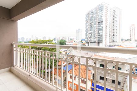 Varanda da Sala de apartamento para alugar com 1 quarto, 41m² em Parque da Vila Prudente, São Paulo