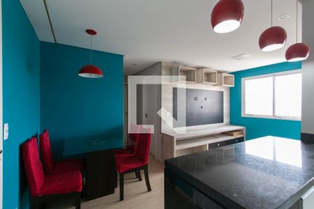 Sala de apartamento para alugar com 2 quartos, 47m² em Vila Carmosina, São Paulo