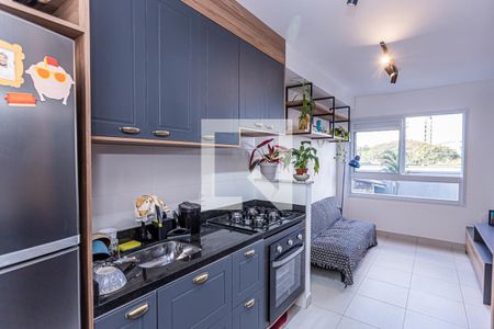 Sala/Cozinha de apartamento para alugar com 1 quarto, 27m² em Casa Verde, São Paulo