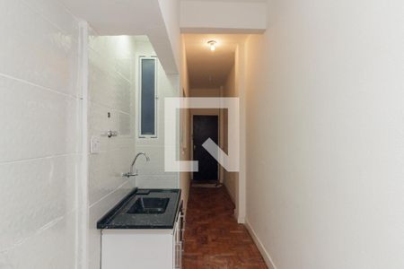 Banheiro de kitnet/studio à venda com 1 quarto, 37m² em Santa Cecília, São Paulo