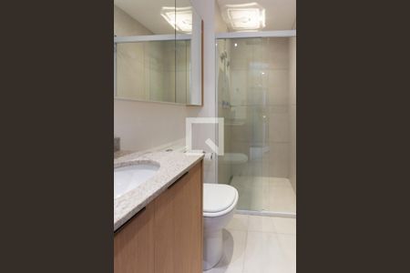 Studio para alugar com 25m², 1 quarto e sem vaga Studio para alugar com 25m², 1 quarto e sem vagaBanheiro