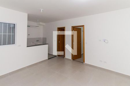 Sala e Cozinha   de apartamento para alugar com 1 quarto, 30m² em Vila Maria, São Paulo