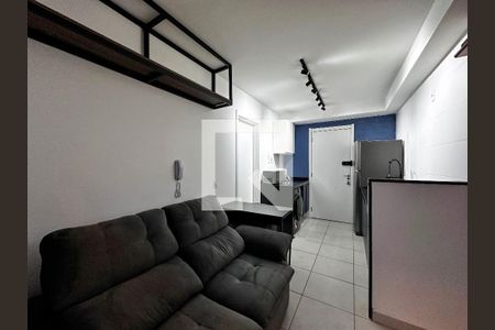 Sala de apartamento à venda com 1 quarto, 28m² em Jardim Caravelas, São Paulo