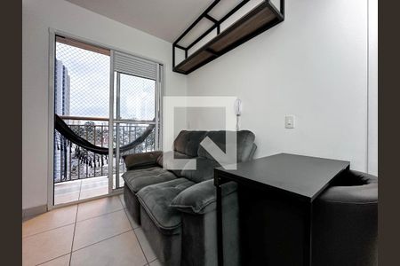 Sala de apartamento à venda com 1 quarto, 28m² em Jardim Caravelas, São Paulo