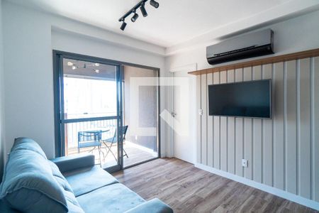 Sala/Cozinha de apartamento para alugar com 1 quarto, 35m² em Vila Guarani , São Paulo