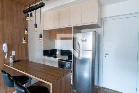 Sala/Cozinha de apartamento para alugar com 1 quarto, 35m² em Vila Guarani , São Paulo