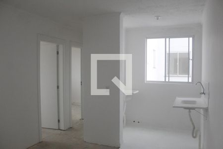 Sala de apartamento para alugar com 2 quartos, 52m² em Santa Fé, Gravataí