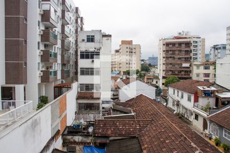 Varanda da Sala - Vista de apartamento à venda com 4 quartos, 94m² em Cachambi, Rio de Janeiro