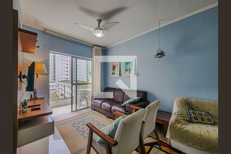 Sala de apartamento para alugar com 2 quartos, 86m² em Centro, Guarujá