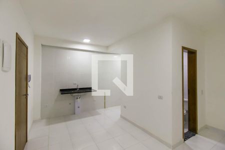 Sala/Cozinha de apartamento para alugar com 1 quarto, 34m² em Quinta da Paineira, São Paulo