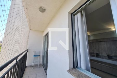 Varanda da Sala de apartamento para alugar com 3 quartos, 63m² em Vila Ema, São Paulo