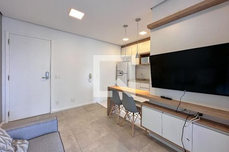 Sala de apartamento para alugar com 1 quarto, 50m² em Perdizes, São Paulo