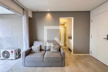 Sala de apartamento para alugar com 1 quarto, 50m² em Perdizes, São Paulo