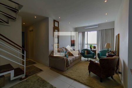 Sala de apartamento à venda com 3 quartos, 116m² em Recreio dos Bandeirantes, Rio de Janeiro