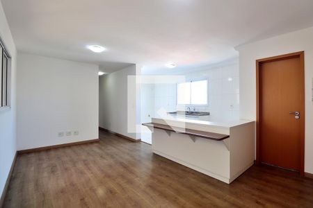 Sala de apartamento à venda com 3 quartos, 85m² em Campestre, Santo André