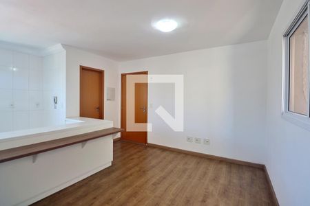 Sala de apartamento à venda com 3 quartos, 85m² em Campestre, Santo André