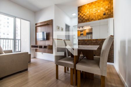 Sala de Jantar de apartamento para alugar com 2 quartos, 52m² em Alphaville Empresarial, Barueri