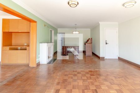 Sala de apartamento para alugar com 4 quartos, 170m² em Indianópolis, São Paulo