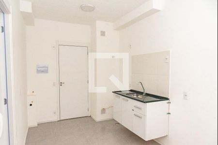 Sala/cozinha de apartamento para alugar com 1 quarto, 34m² em Mooca, São Paulo