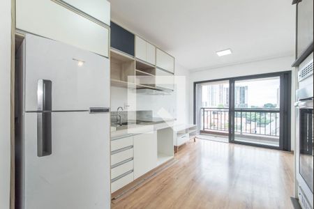 Sala - Cozinha Integrada de apartamento para alugar com 1 quarto, 33m² em Ipiranga, São Paulo