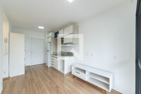 Sala - Cozinha Integrada de apartamento para alugar com 1 quarto, 33m² em Ipiranga, São Paulo