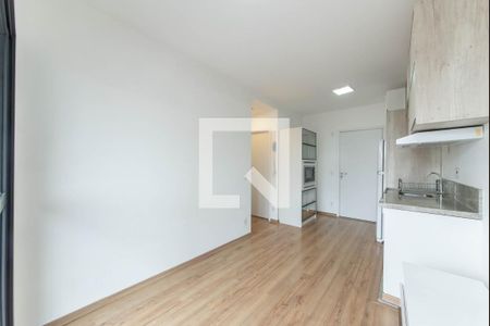 Sala - Cozinha Integrada de apartamento para alugar com 1 quarto, 33m² em Ipiranga, São Paulo