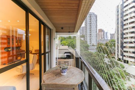 Varanda da Sala de apartamento à venda com 2 quartos, 109m² em Vila Suzana, São Paulo