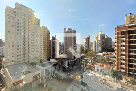 Vista da Varanda  de apartamento à venda com 4 quartos, 221m² em Cambuí, Campinas