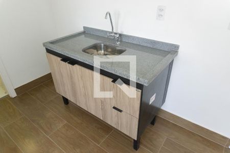 Sala/Cozinha de apartamento para alugar com 1 quarto, 25m² em Bela Vista, São Paulo