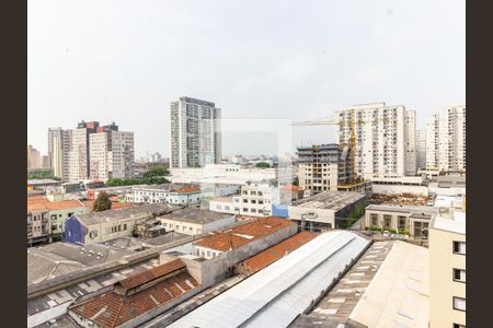 Sala - Vista de apartamento à venda com 1 quarto, 28m² em Brás, São Paulo
