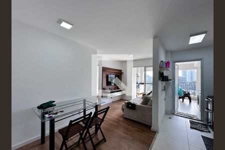 Sala de apartamento à venda com 2 quartos, 70m² em Jardim Caravelas, São Paulo