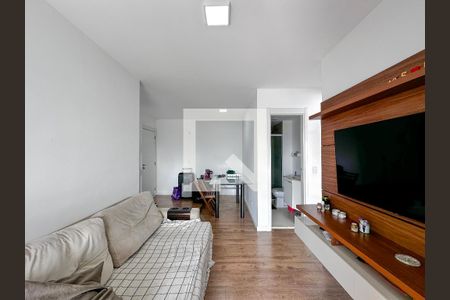 Sala de apartamento à venda com 2 quartos, 70m² em Jardim Caravelas, São Paulo