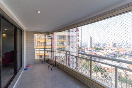 Varanda de apartamento à venda com 3 quartos, 167m² em Vila Deodoro, São Paulo