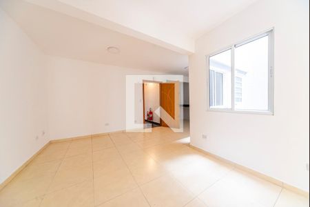 Sala de apartamento à venda com 2 quartos, 58m² em Vila Homero Thon, Santo André