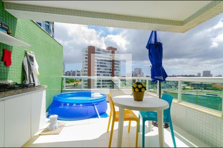 Varanda gourmet de apartamento para alugar com 1 quarto, 72m² em Armação, Salvador