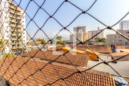 Vista da Sala de apartamento para alugar com 1 quarto, 50m² em Aviação, Praia Grande