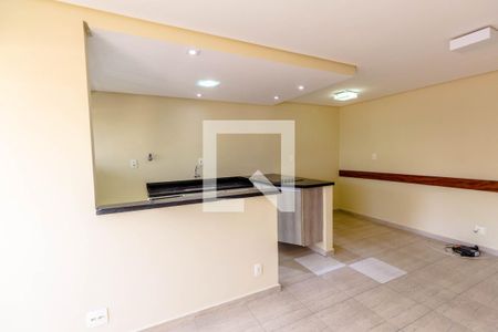 Sala de apartamento para alugar com 1 quarto, 50m² em Aviação, Praia Grande