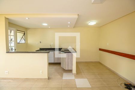 Sala de apartamento para alugar com 1 quarto, 50m² em Aviação, Praia Grande