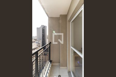 Varanda de apartamento à venda com 1 quarto, 28m² em República, São Paulo