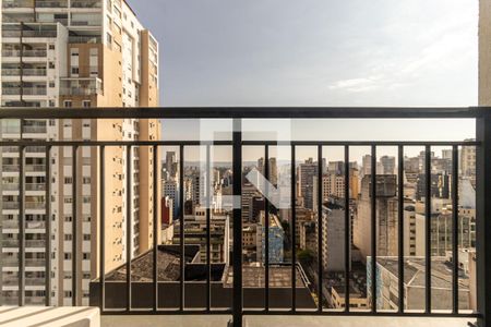 Varanda de apartamento à venda com 1 quarto, 28m² em República, São Paulo