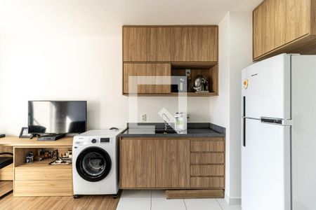 Cozinha - Armários de apartamento à venda com 1 quarto, 28m² em República, São Paulo