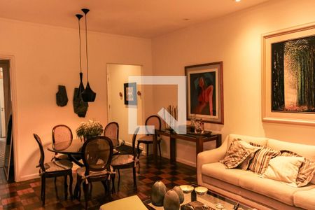 Sala de apartamento à venda com 3 quartos, 120m² em Leme, Rio de Janeiro