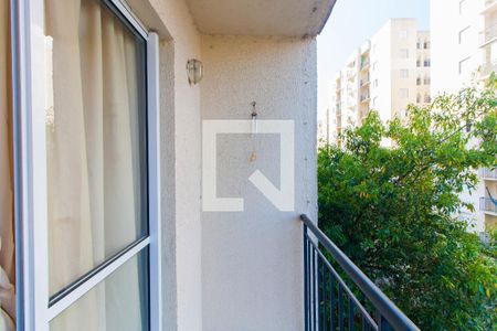 Varanda da Sala de apartamento à venda com 3 quartos, 59m² em Vila Mendes, São Paulo