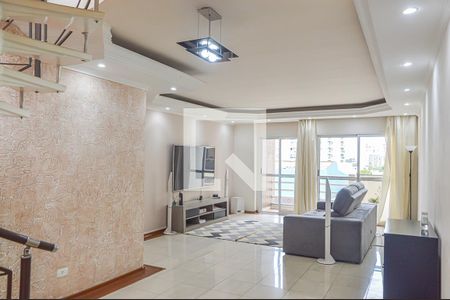 Sala de apartamento à venda com 3 quartos, 180m² em Jardim do Mar, São Bernardo do Campo