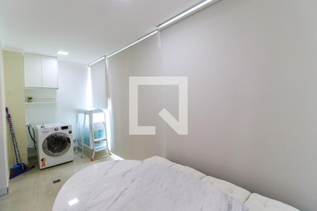 Varanda da Sala de apartamento à venda com 1 quarto, 43m² em Jardim Aeroporto, São Paulo