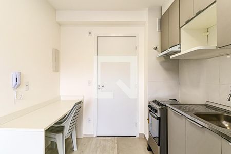 Cozinha de apartamento para alugar com 1 quarto, 26m² em Vila Butantã, São Paulo