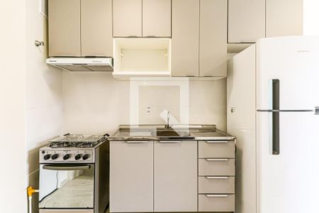 Cozinha de apartamento para alugar com 1 quarto, 26m² em Vila Butantã, São Paulo