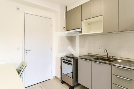 Cozinha de apartamento para alugar com 1 quarto, 26m² em Vila Butantã, São Paulo