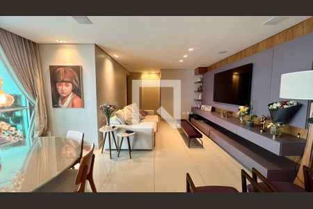 Sala  de apartamento à venda com 4 quartos, 148m² em Palmares, Belo Horizonte