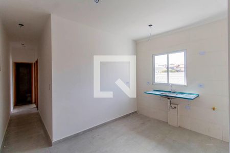 Sala e Cozinha Integrada  de apartamento à venda com 2 quartos, 40m² em Vila Brasil, São Paulo